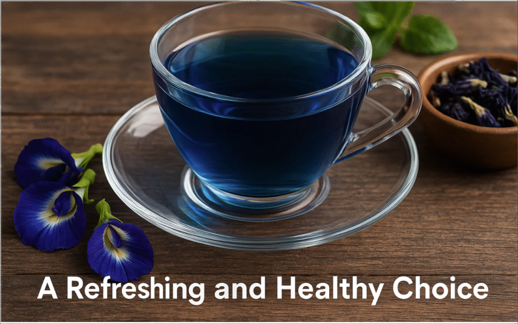 butterfly pea flower herbal tea for wellness