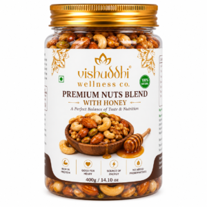 Vishuddhi Wellness Co. Premium Nuts Blend with Honey