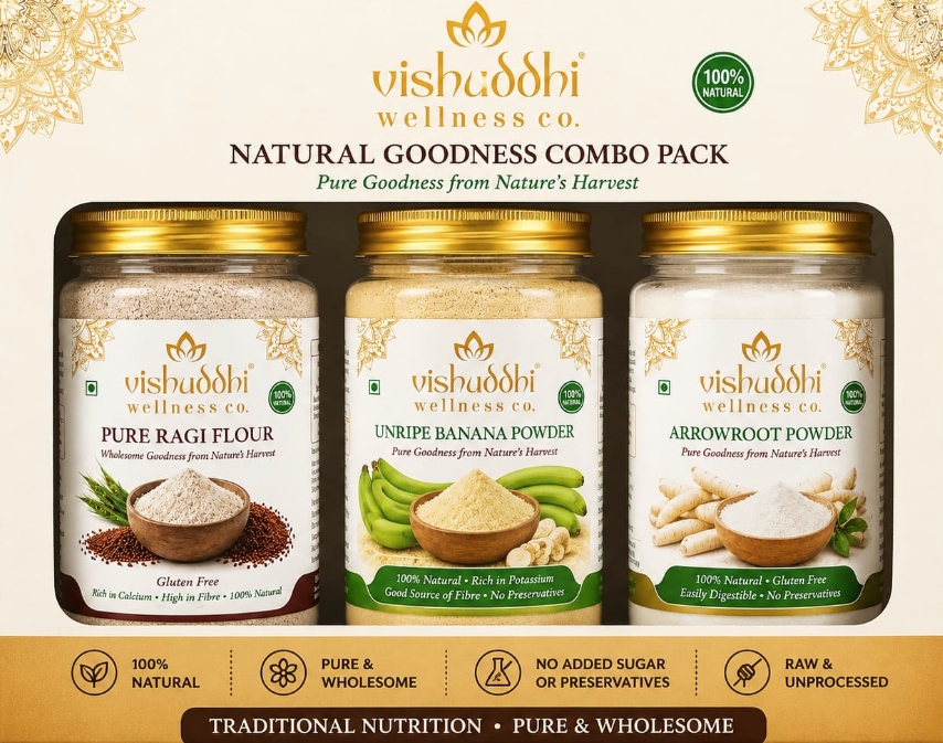 Vishuddhi Wellness Co. Traditional Nutrition Combo 750g