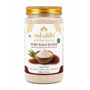 Vishuddhi Wellness Co. Ragi Powder (Finger Millet Flour) 500g
